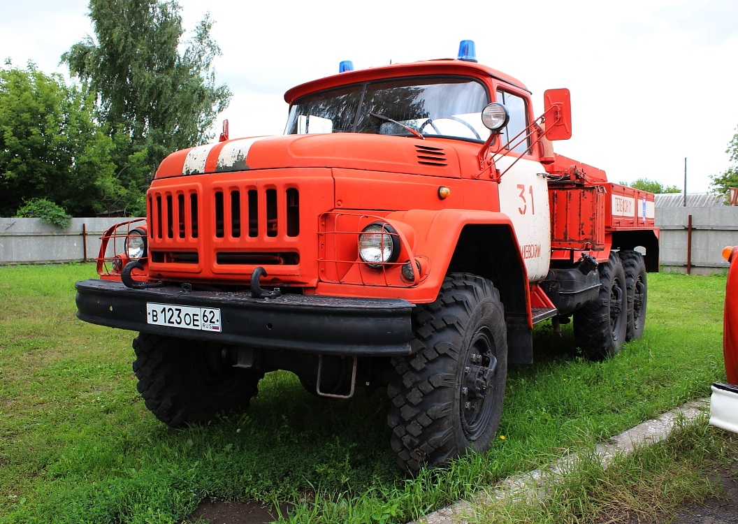 Рязанская область, № В 123 ОЕ 62 — ЗИЛ-131 (общая модель)