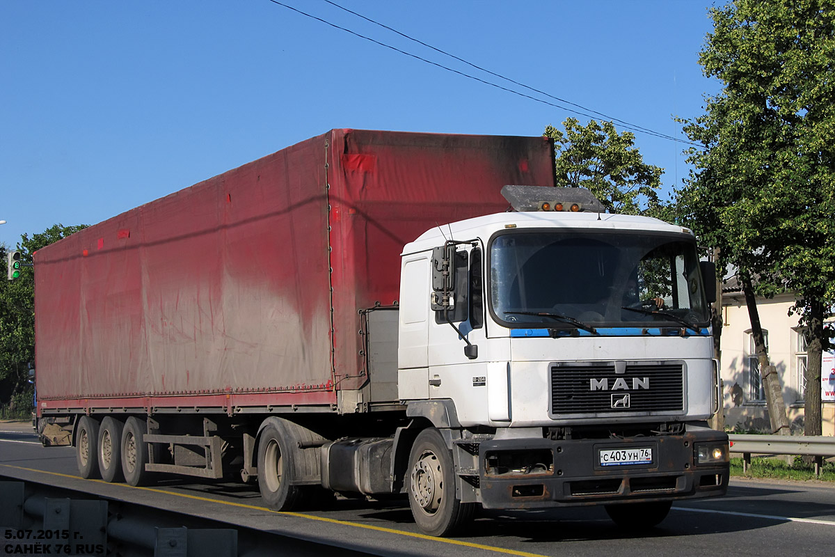 Ярославская область, № С 403 УН 76 — MAN M2000 (общая модель)