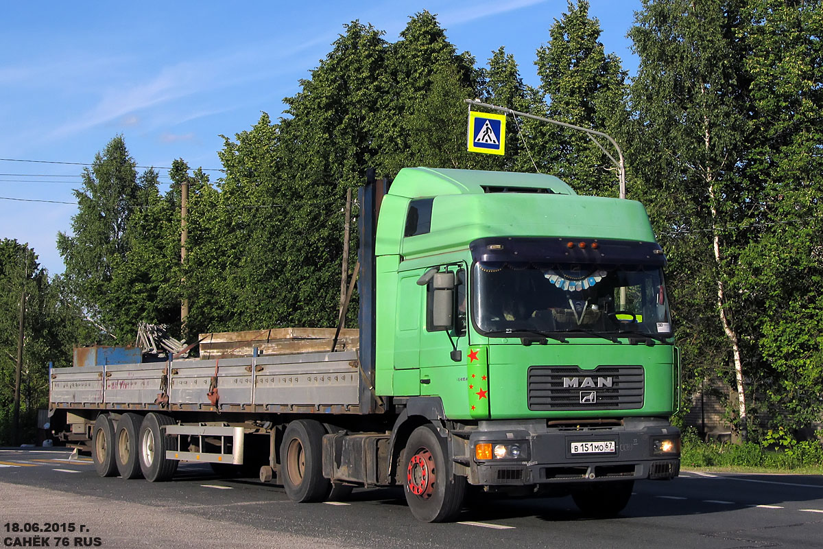 Смоленская область, № В 151 МО 67 — MAN F2000 19.414