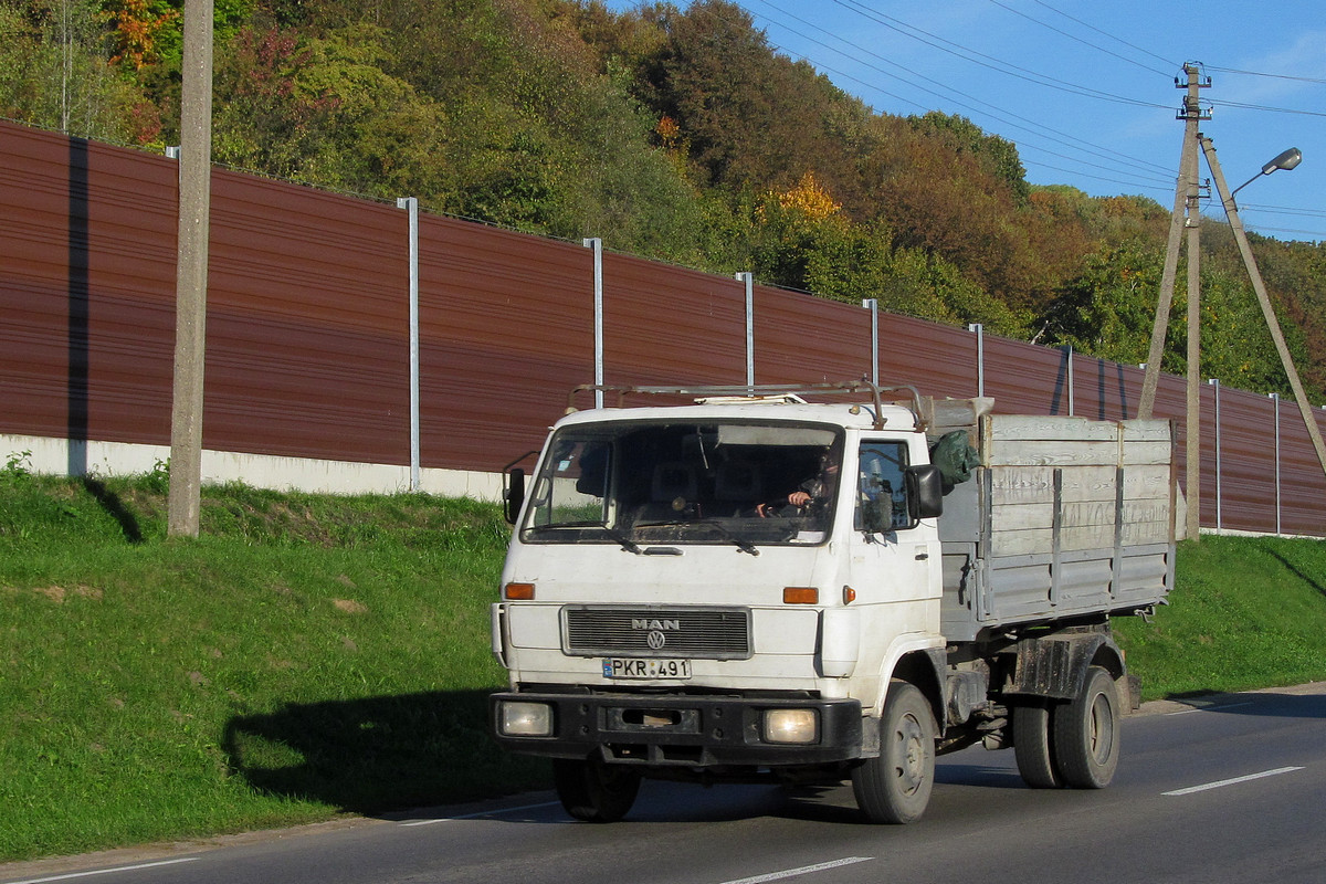 Литва, № PKR 491 — VW-MAN G90