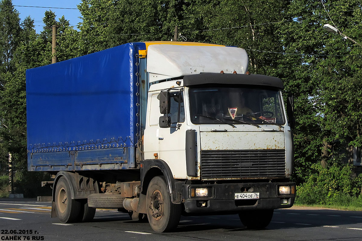 Ярославская область, № Е 404 ОЕ 76 — МАЗ-53366