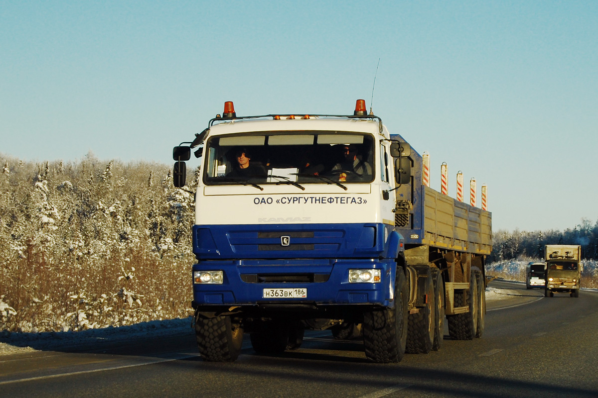 Ханты-Мансийский автоном.округ, № Н 363 ВК 186 — КамАЗ-53504-46