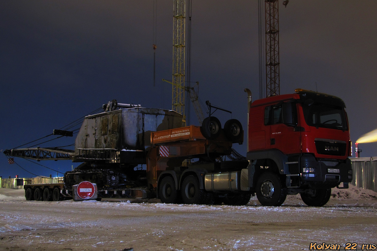 Алтайский край, № Н 332 УА 22 — MAN TGS 33.480