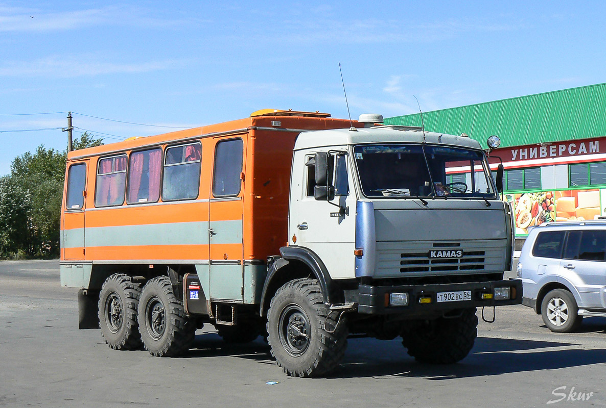 Новосибирская область, № Т 902 ВС 54 — КамАЗ-43114-02 [43114C]