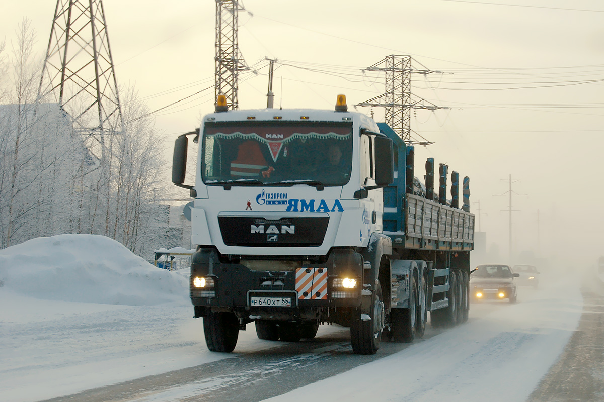 Омская область, № Р 640 ХТ 55 — MAN TGS 33.430