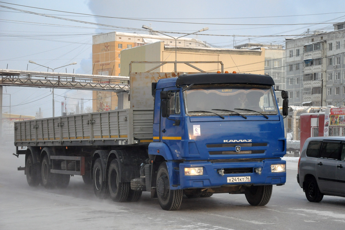 Саха (Якутия), № Х 241 КТ 14 — КамАЗ-65116-A4(23)