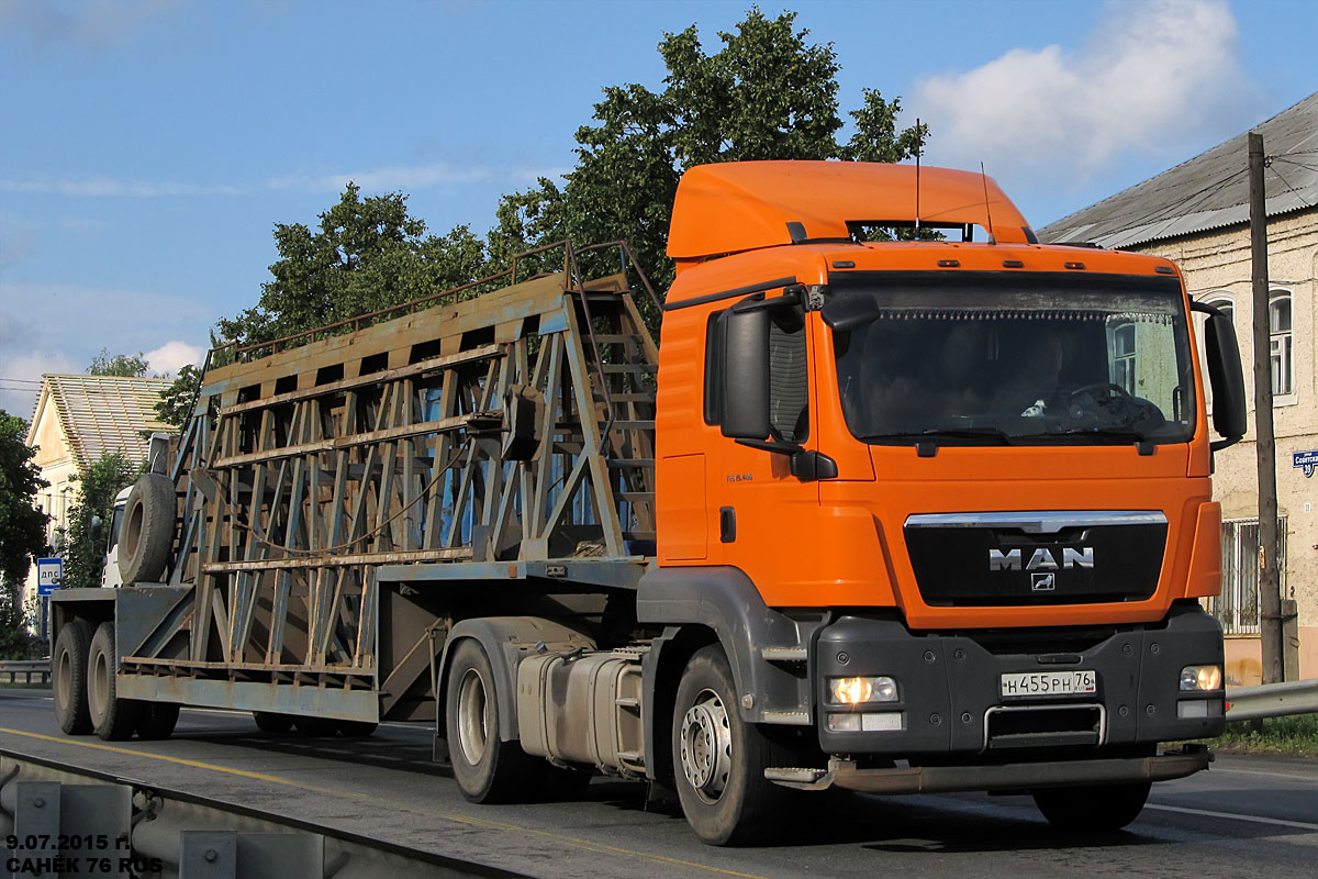 Ярославская область, № Н 455 РН 76 — MAN TGS 19.400