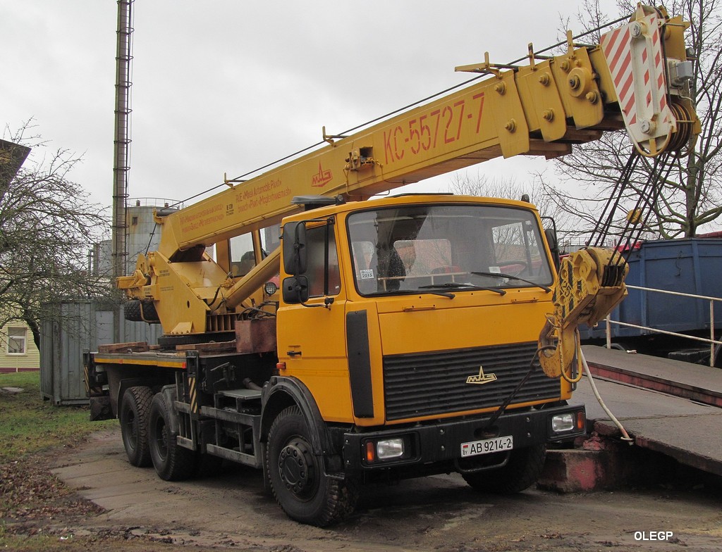 Витебская область, № АВ 9214-2 — МАЗ-6303A3