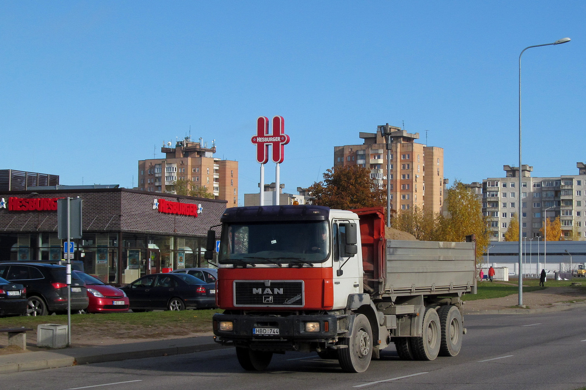 Литва, № HBD 744 — MAN F2000 33.403