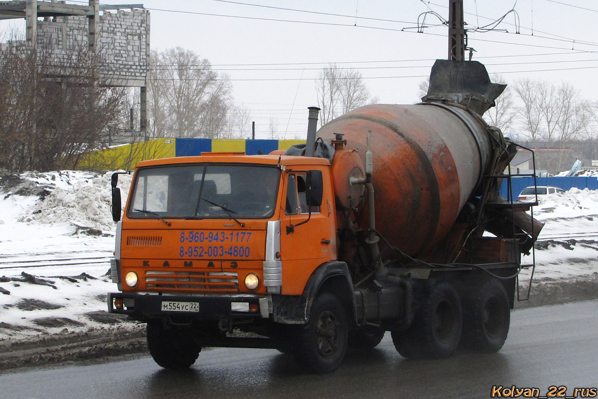 Алтайский край, № М 554 УС 22 — КамАЗ-5511