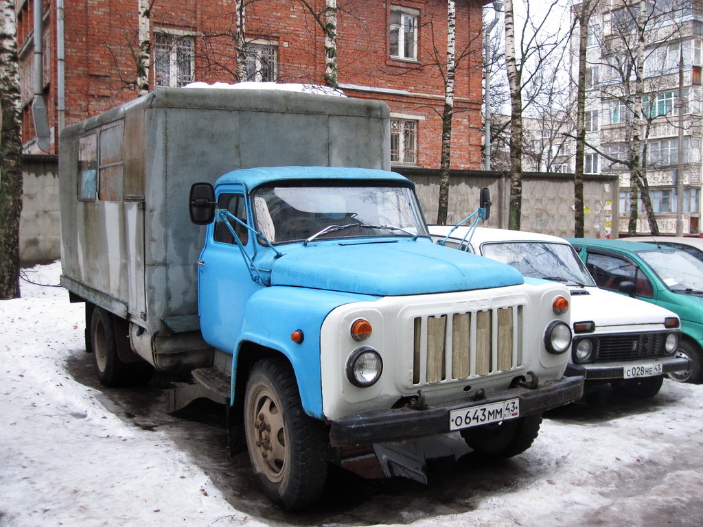 Кировская область, № О 643 ММ 43 — ГАЗ-52-01 (ГАЗ-52А)
