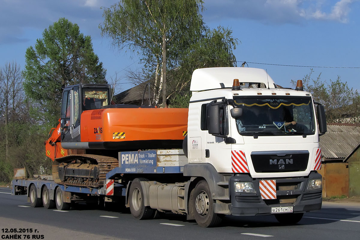 Москва, № А 261 СМ 77 — MAN TGS 19.400