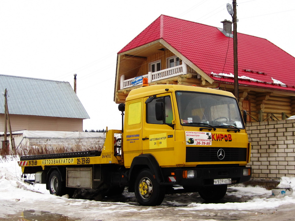 Кировская область, № Х 939 УЕ 18 — Mercedes-Benz LK 814