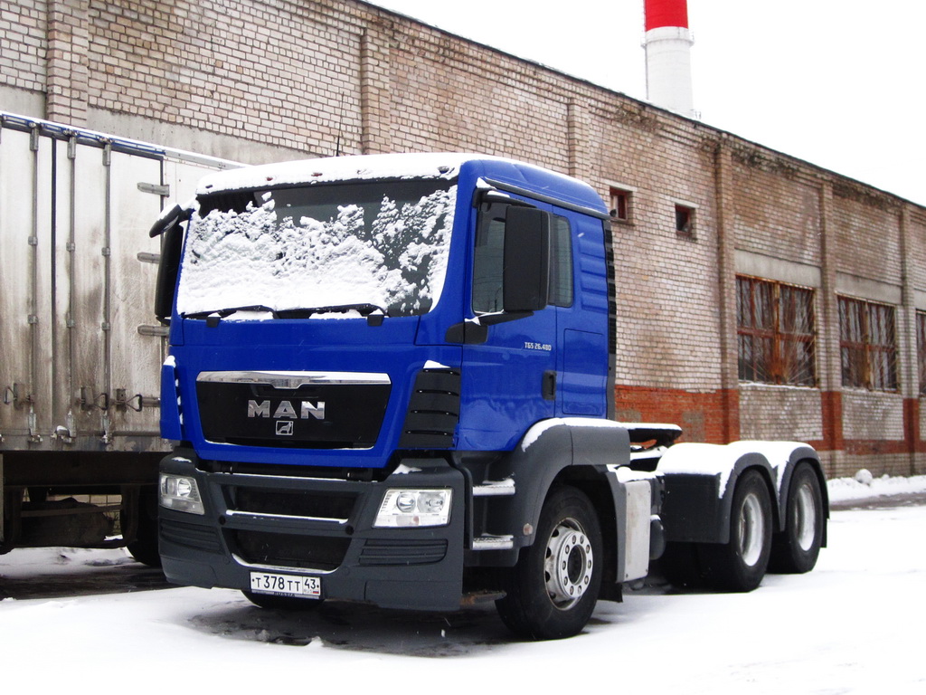 Кировская область, № Т 348 ТТ 43 — MAN TGS 26.400
