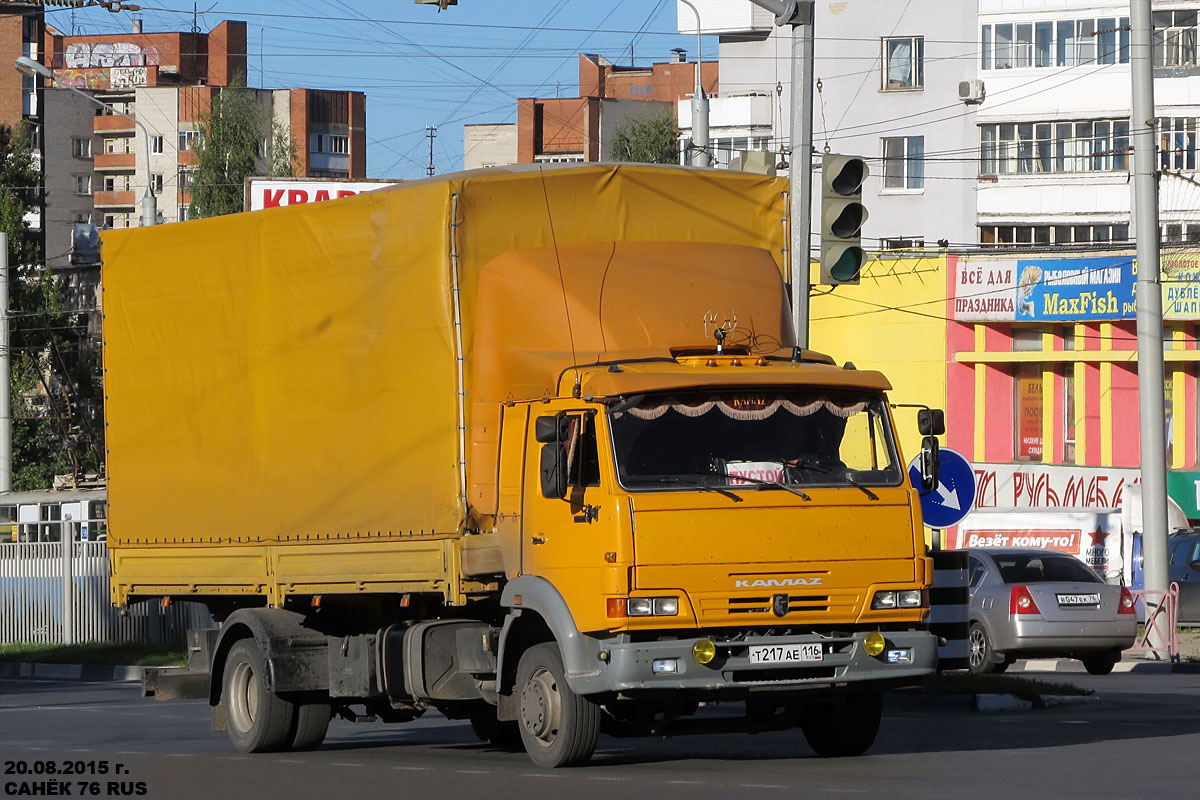 Татарстан, № Т 217 АЕ 116 — КамАЗ-4308-A3(96)