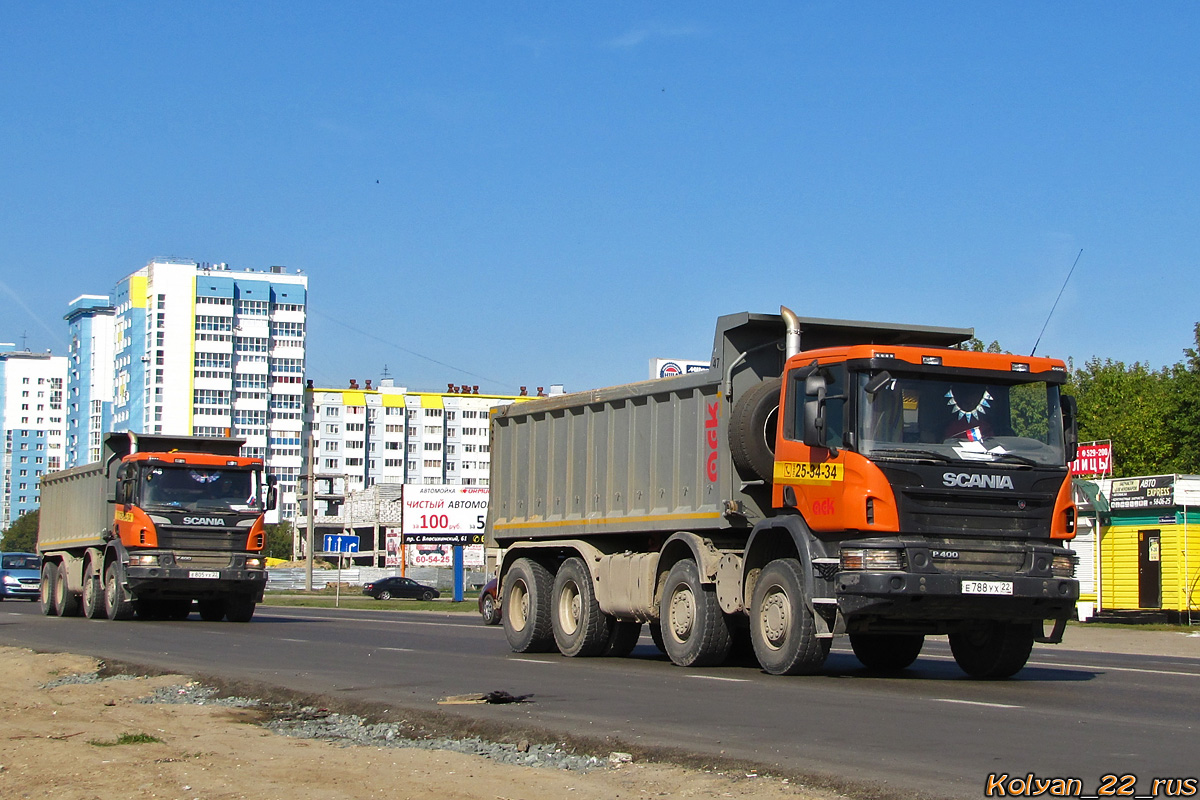 Алтайский край, № Е 805 УХ 22 — Scania ('2011) P400; Алтайский край, № 47 — Scania ('2011) P400