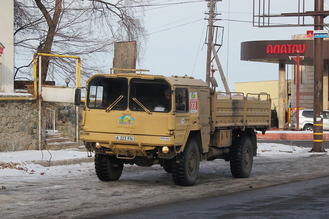 Алматы, № A 223 FN — MAN KAT (общая модель)