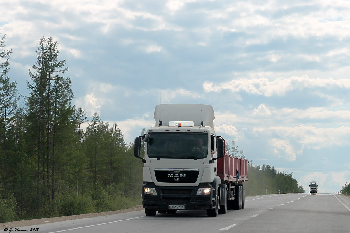 Саха (Якутия), № М 356 КО 14 — MAN TGS 19.400