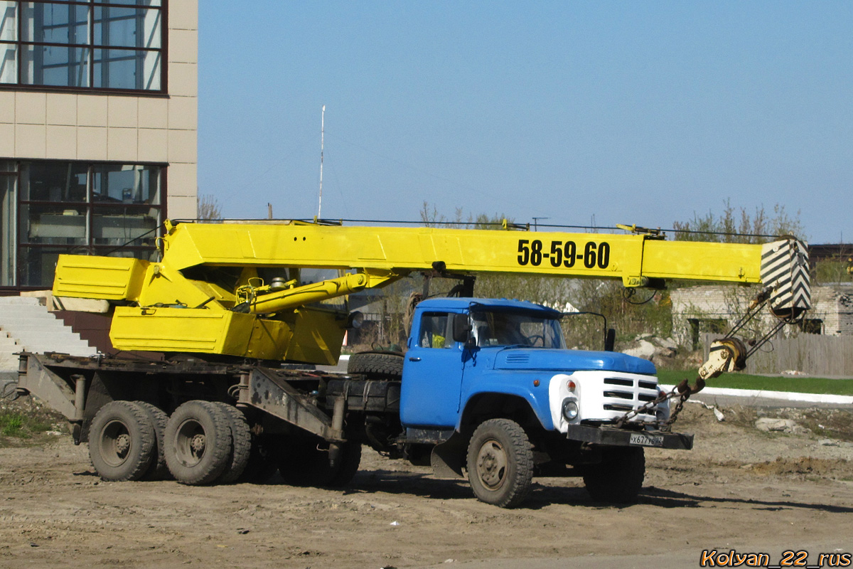 Алтайский край, № Х 677 УВ 22 — ЗИЛ-133ГЯ