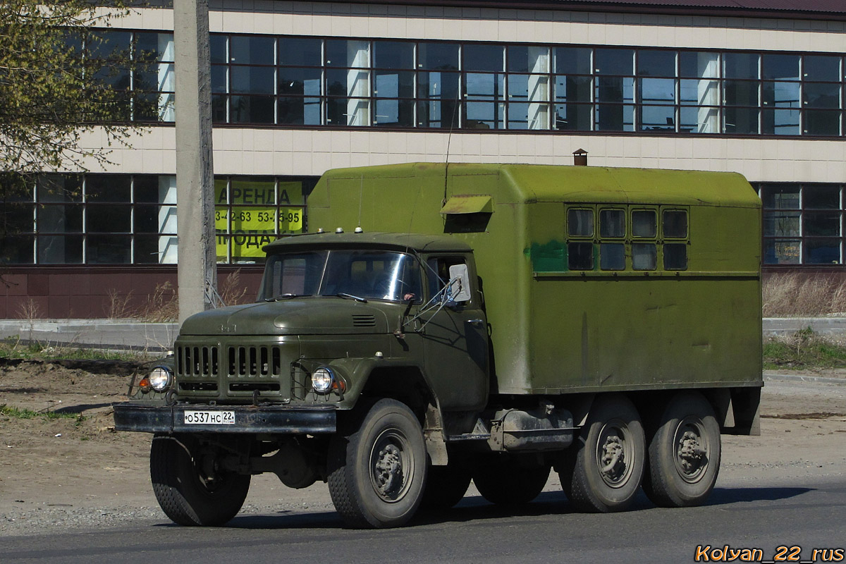 Алтайский край, № О 537 НС 22 — ЗИЛ-131 (общая модель)