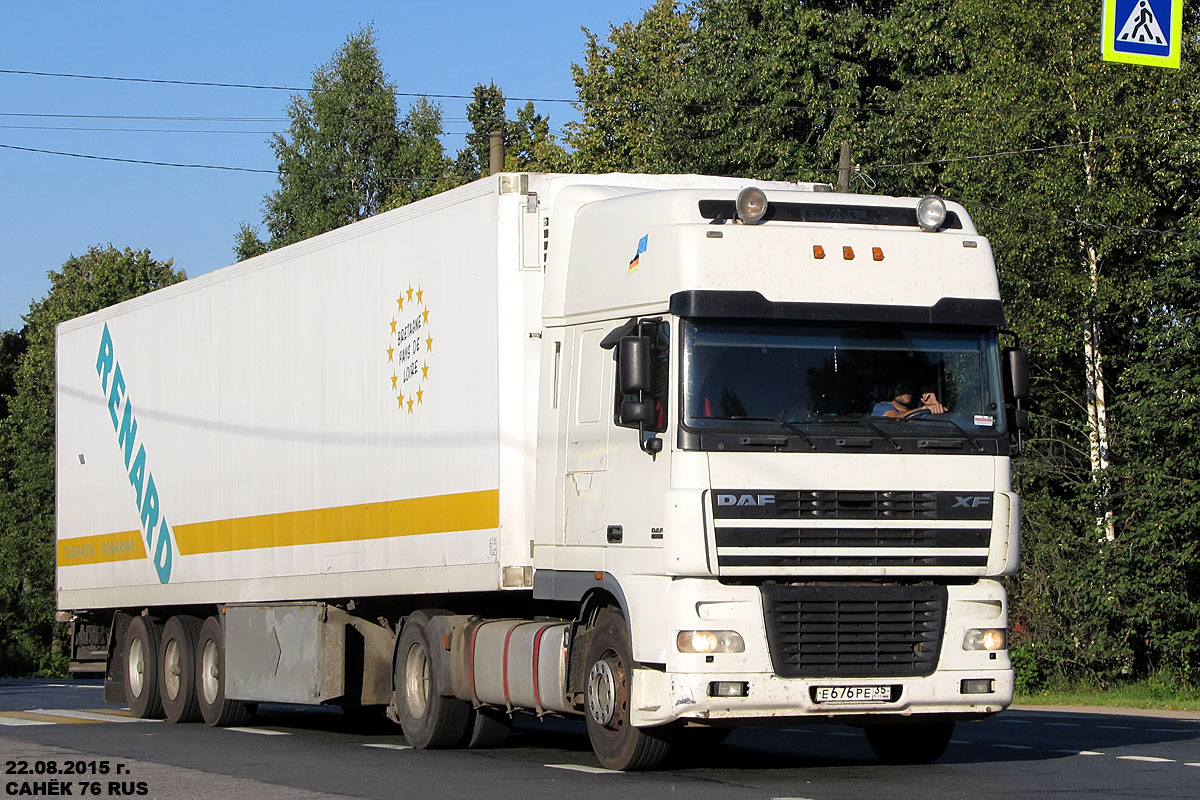 Вологодская область, № Е 676 РЕ 35 — DAF XF95 FT