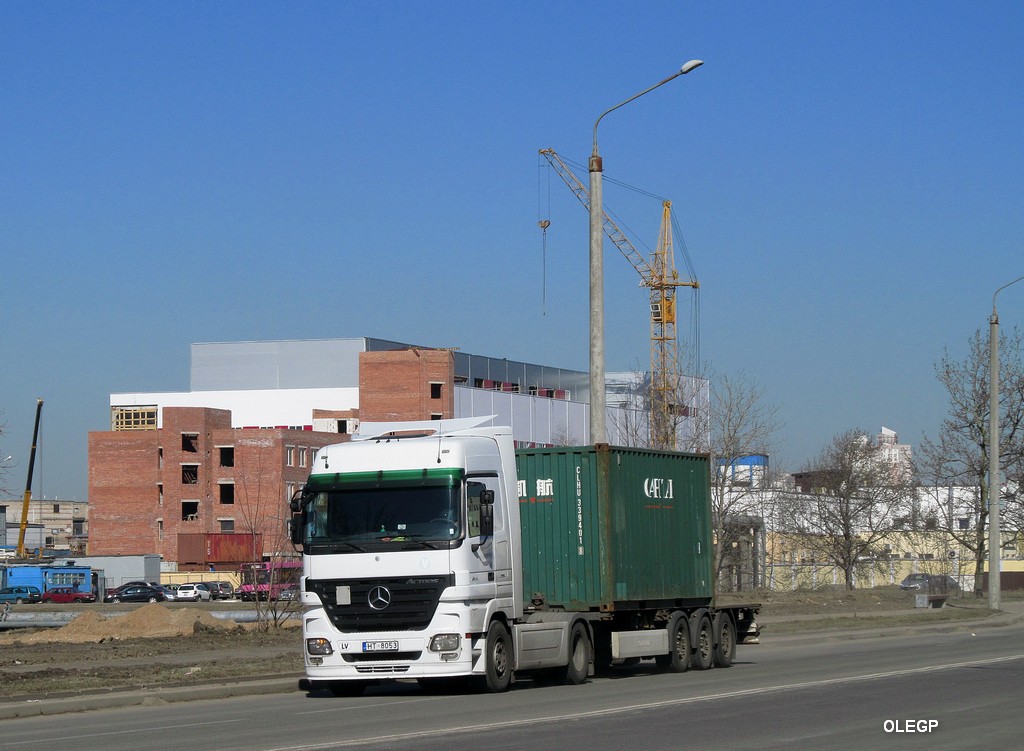 Латвия, № HT-8053 — Mercedes-Benz Actros ('2003) 1844