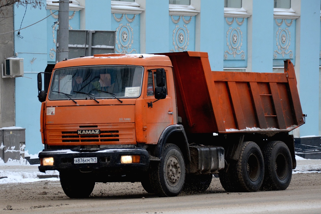 Ростовская область, № А 876 КМ 161 — КамАЗ-65115-D3(97)