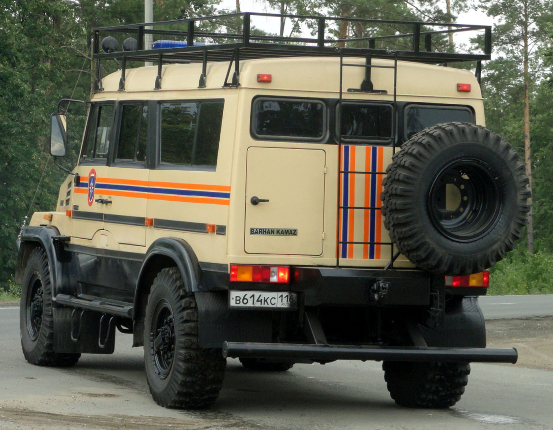 Татарстан, № В 614 КС 116 — КамАЗ-43501-15 [43501R]