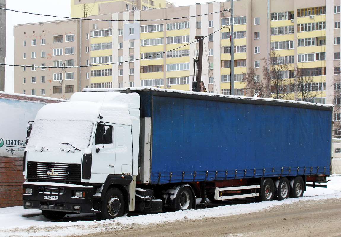 Белгородская область, № Р 749 УС 31 — МАЗ-5440A8