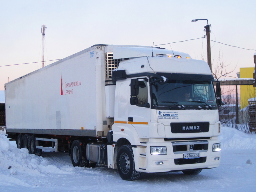 Кировская область, № К 276 СА 43 — КамАЗ-5490-T5(68)