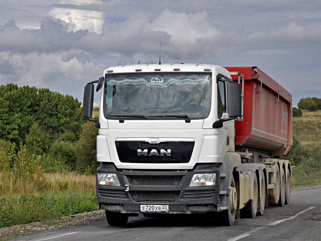 Алтайский край, № Е 720 ХВ 22 — MAN TGS 26.400