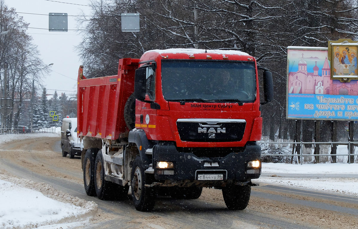 Ханты-Мансийский автоном.округ, № Т 844 УВ 86 — MAN TGS 40.430