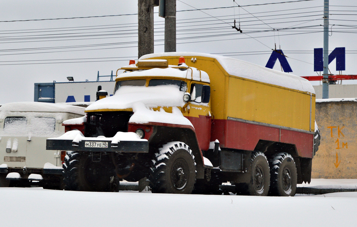 Калужская область, № М 337 УЕ 40 — Урал-43203