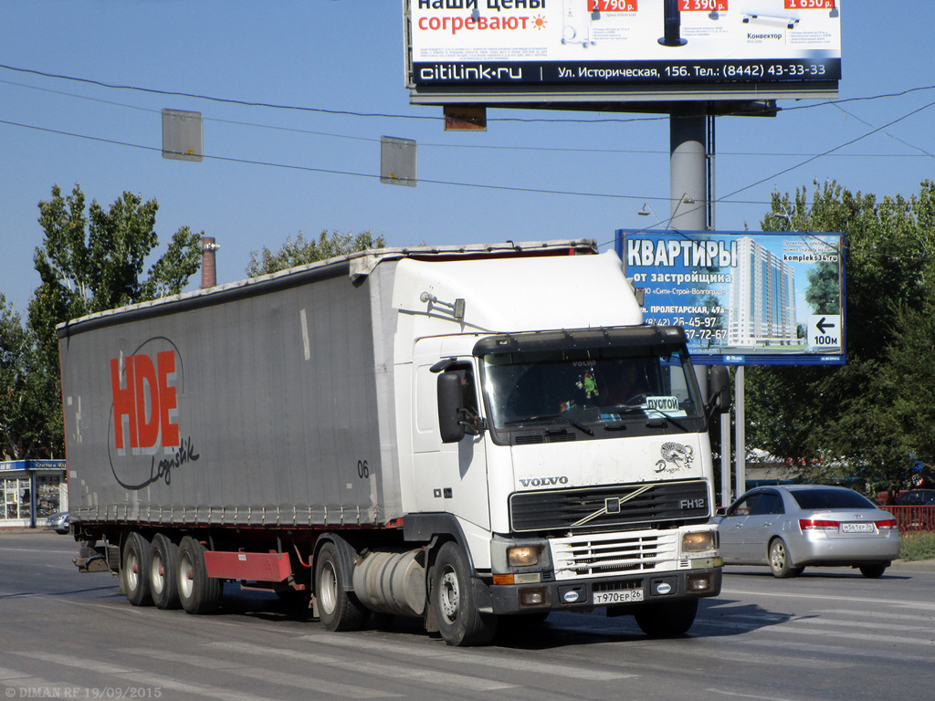 Ставропольский край, № Т 970 ЕР 26 — Volvo ('1993) FH12.420