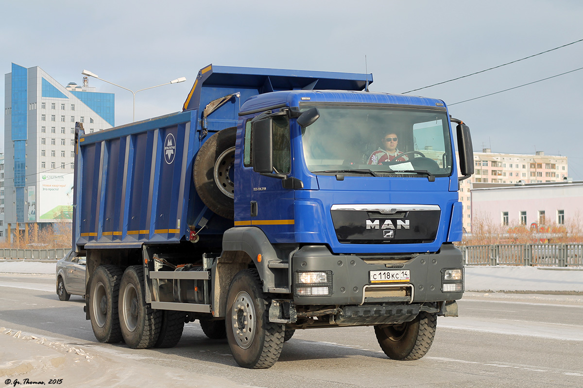 Саха (Якутия), № С 118 КС 14 — MAN TGS 40.390