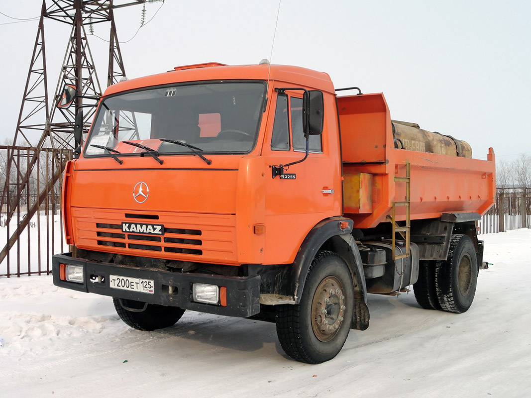 Приморский край, № Т 200 ЕТ 125 — КамАЗ-43255-A3(96)