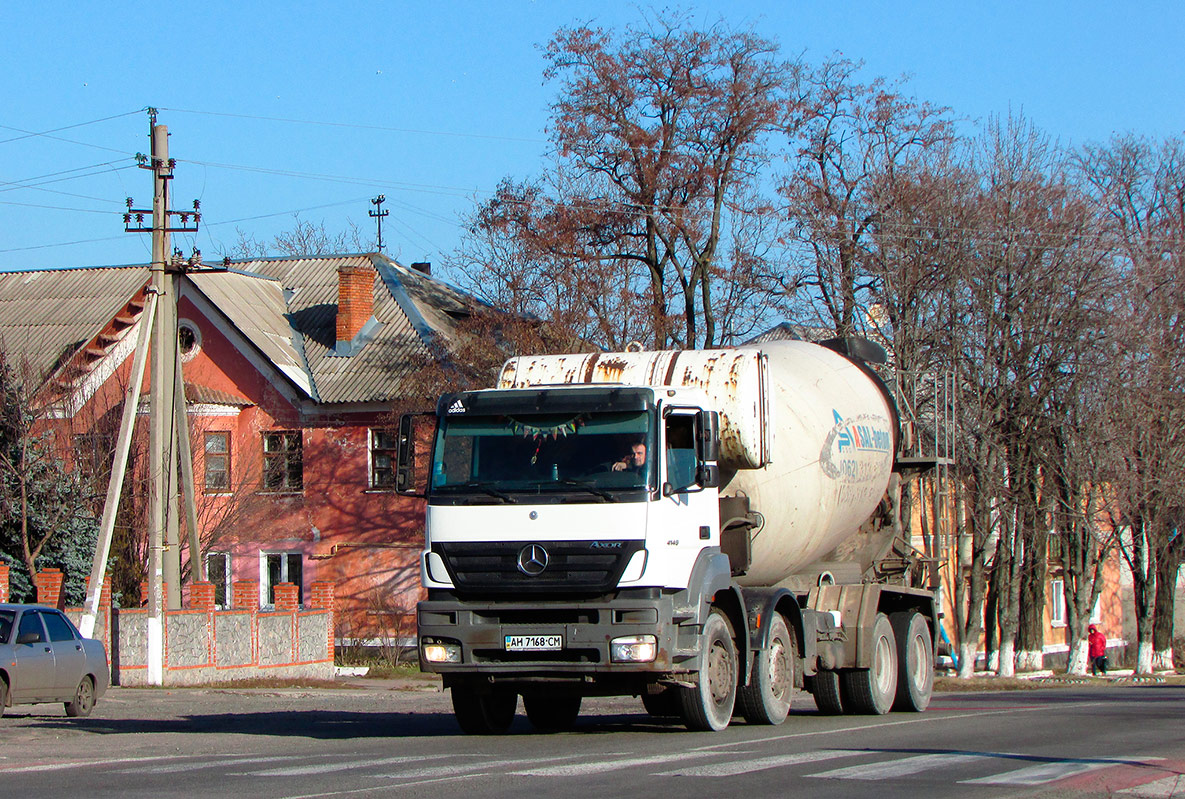 Донецкая область, № АН 7168 СМ — Mercedes-Benz Axor 4140