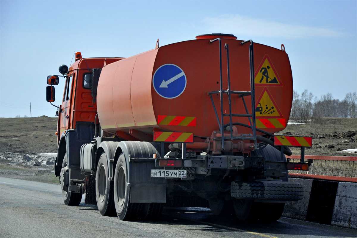 Алтайский край, № Н 115 УМ 22 — КамАЗ-65115-D3(97)