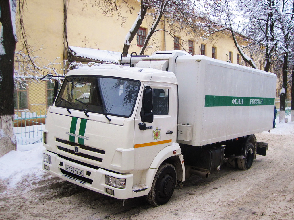 Кировская область, № М 444 ОТ 43 — КамАЗ-4308-C4(25)