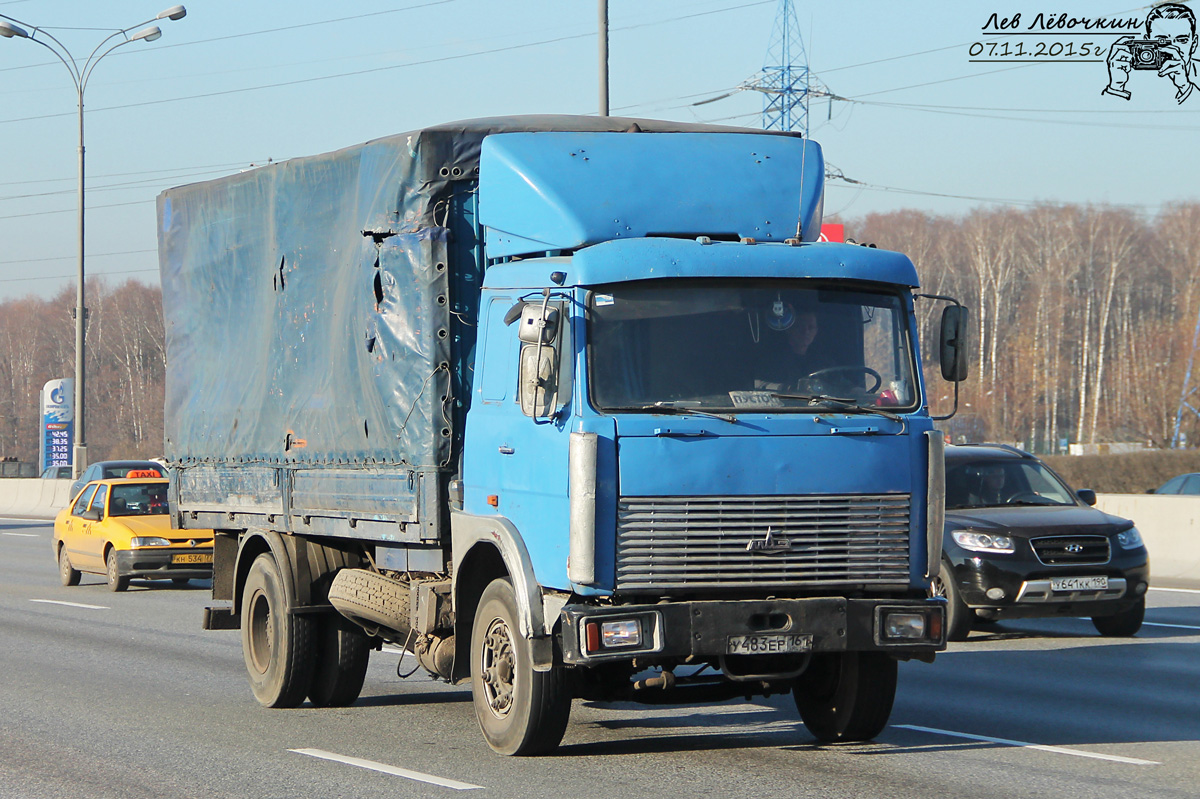 Ростовская область, № У 483 ЕР 161 — МАЗ-53366