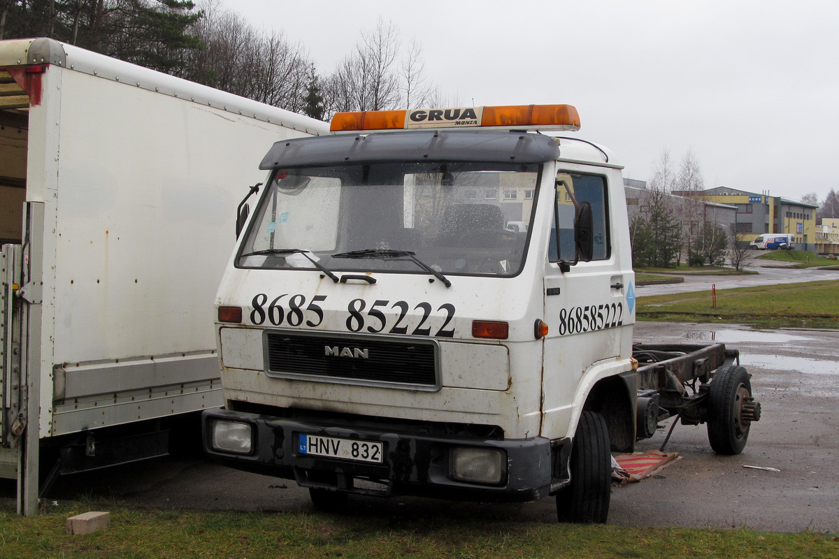 Литва, № HNV 832 — VW-MAN G90