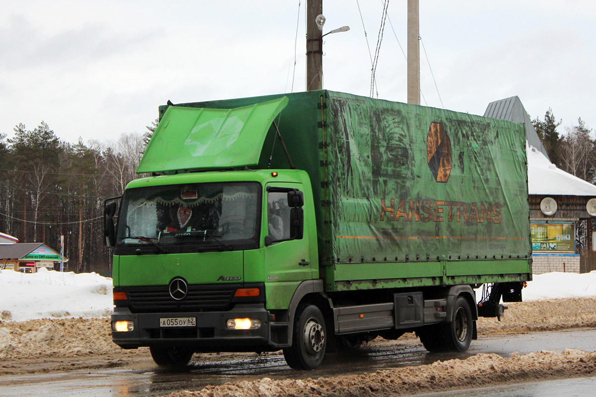 Рязанская область, № А 055 ОУ 62 — Mercedes-Benz Atego 1218