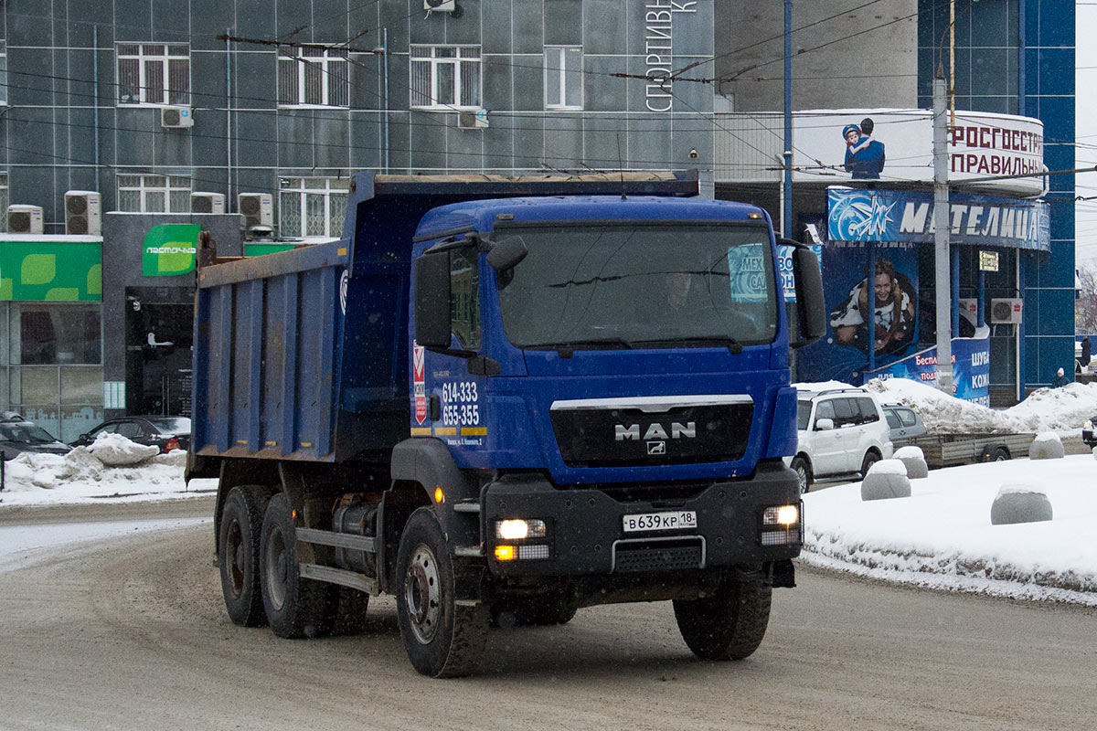 Удмуртия, № В 639 КР 18 — MAN TGS 40.390