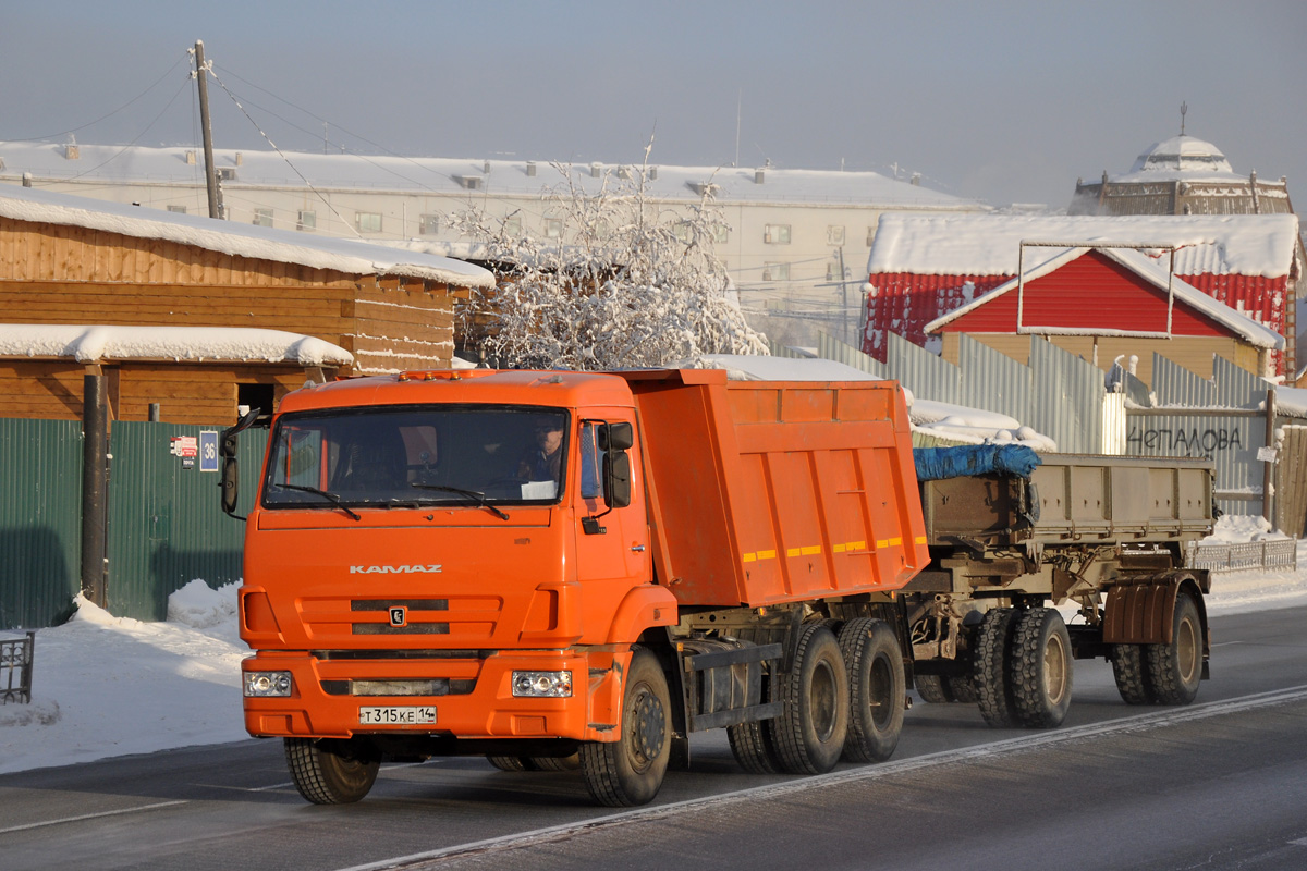 Саха (Якутия), № Т 315 КЕ 14 — КамАЗ-65115-N3(78)