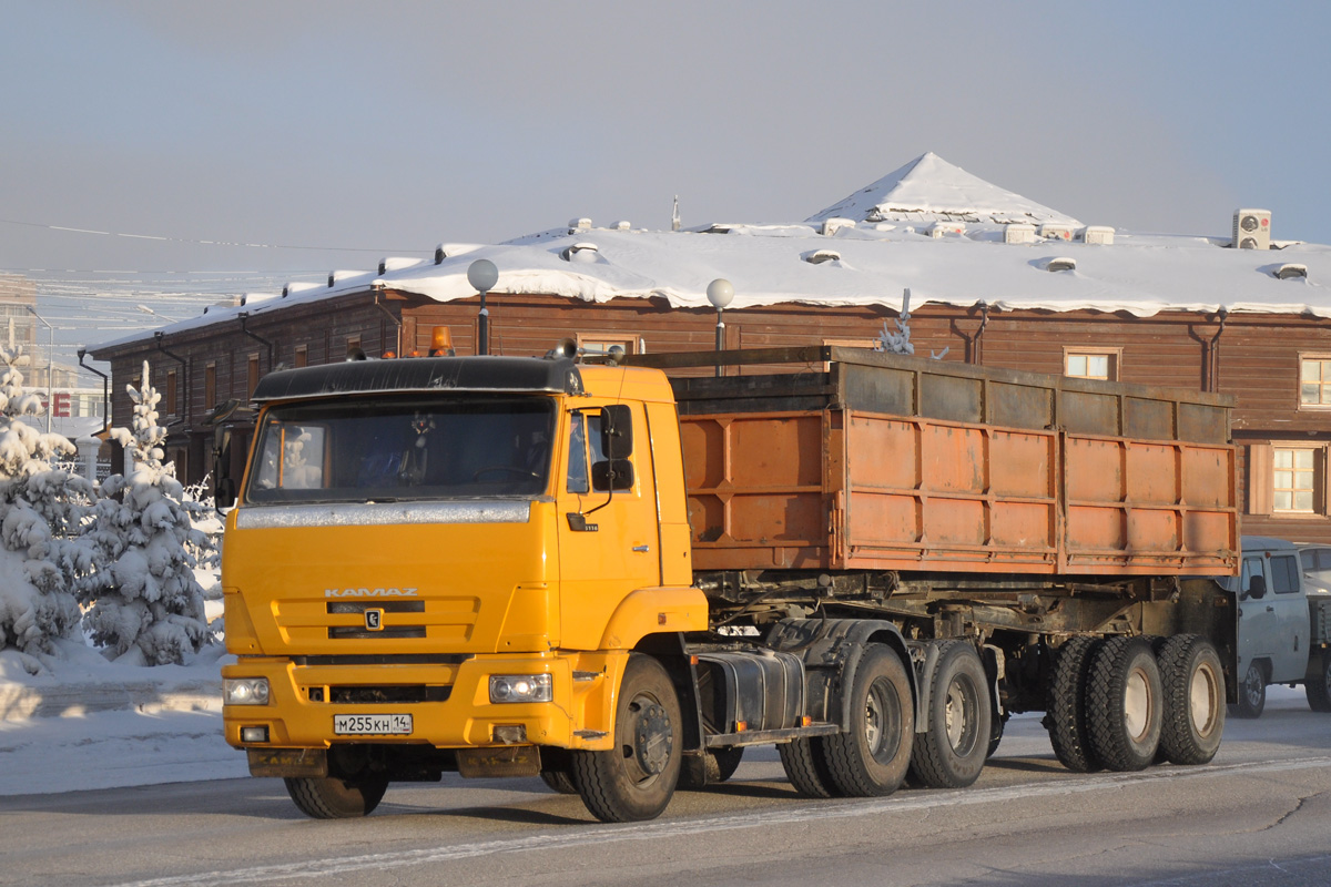 Саха (Якутия), № М 255 КН 14 — КамАЗ-65116-N3(78)