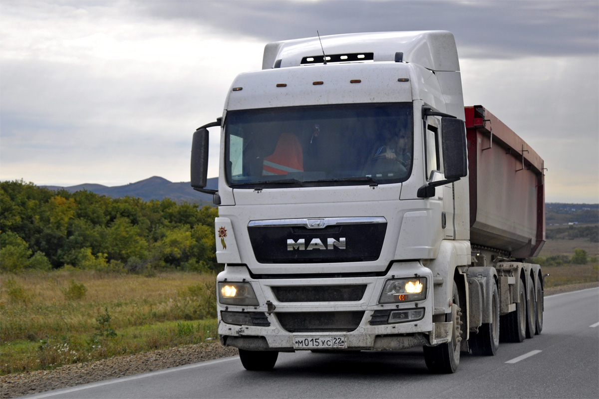 Алтайский край, № М 015 УС 22 — MAN TGS 19.400