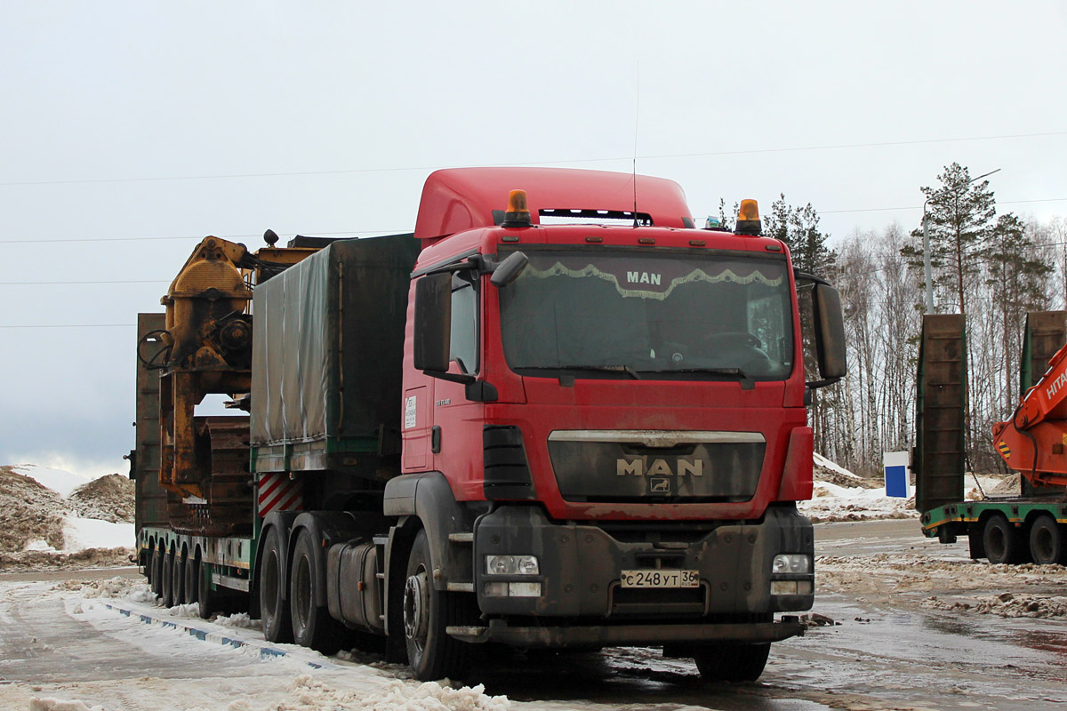 Воронежская область, № С 248 УТ 36 — MAN TGS 33.480