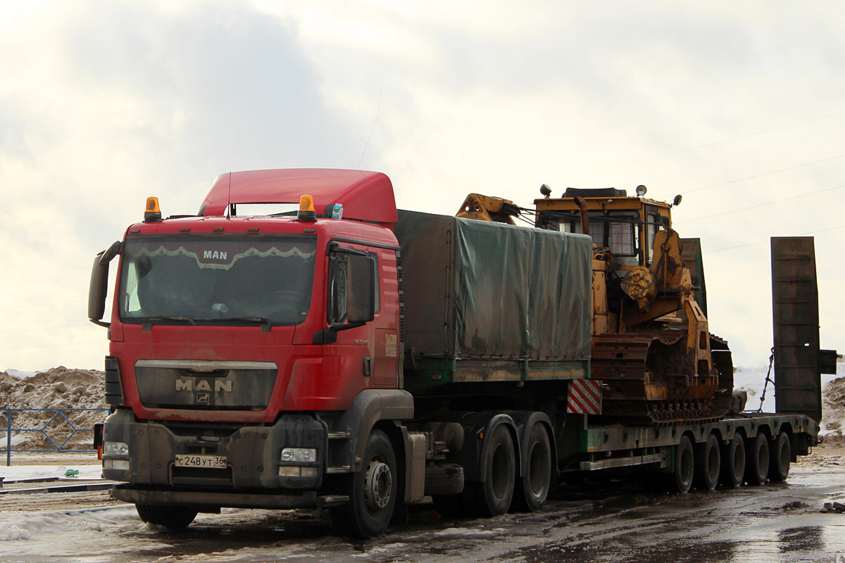 Воронежская область, № С 248 УТ 36 — MAN TGS 33.480