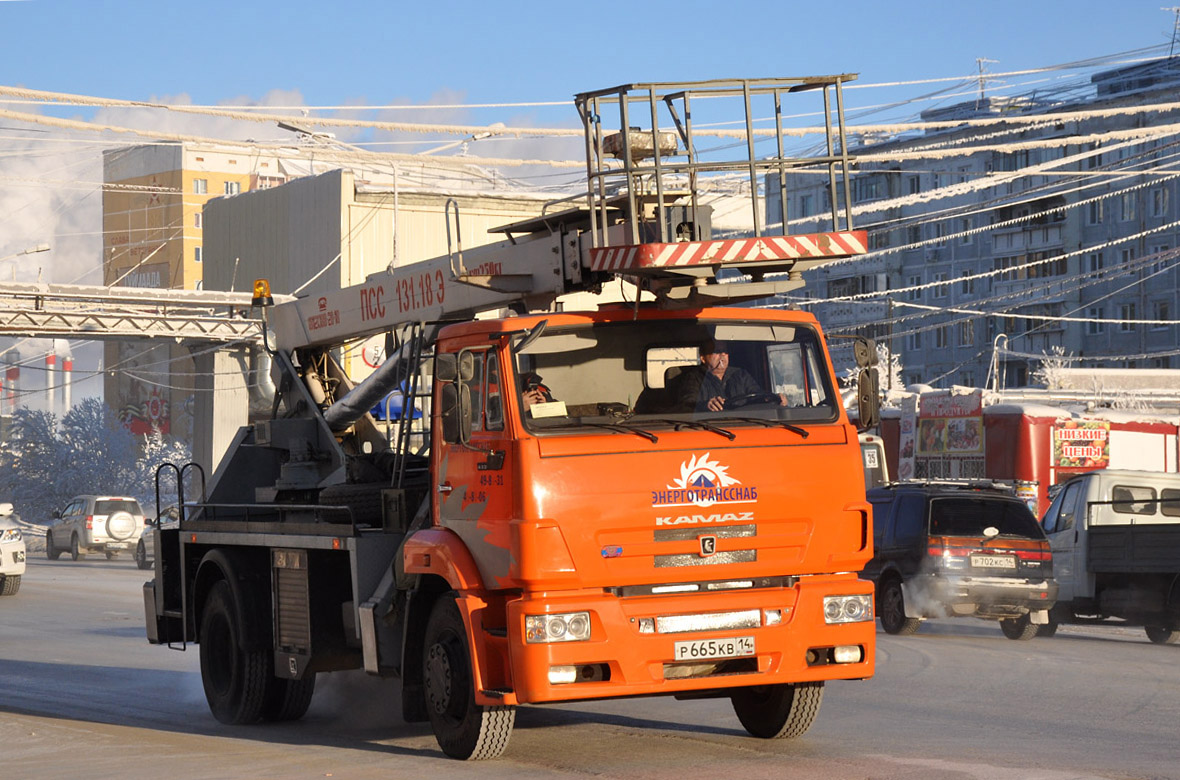 Саха (Якутия), № Р 665 КВ 14 — КамАЗ-43253-H3(99)
