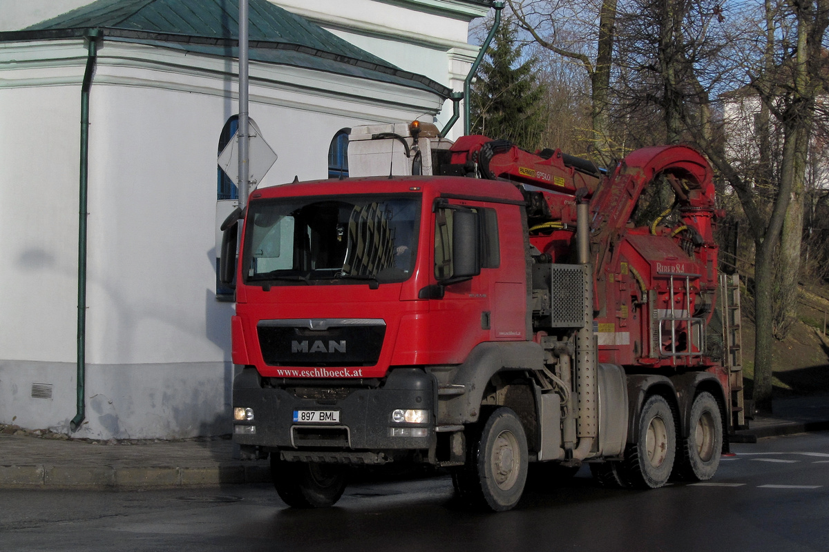 Эстония, № 897 BML — MAN TGS (общая модель)